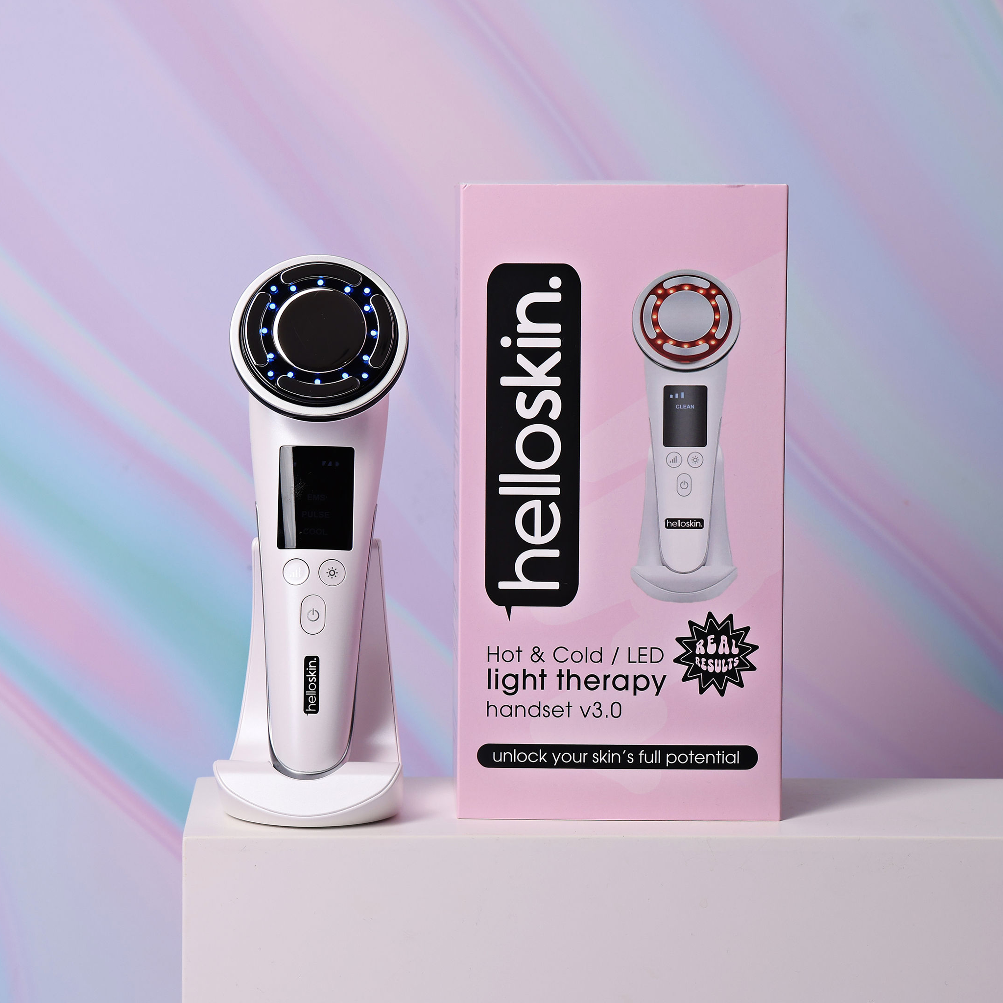 hot/cold led light therapy handset v3