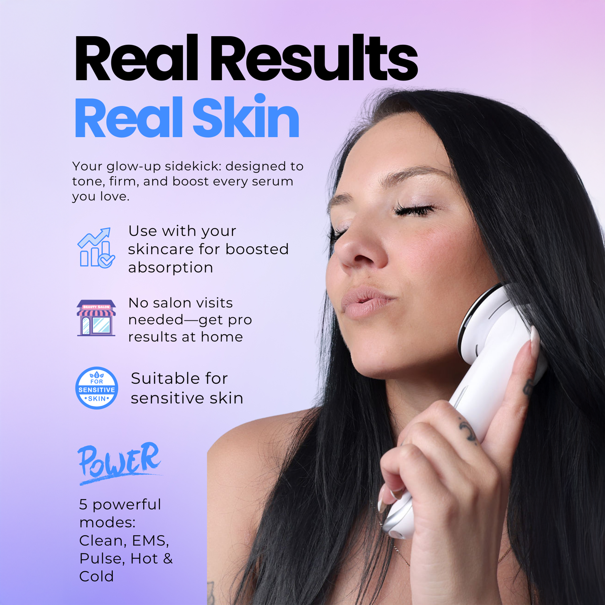 hot/cold led light therapy handset v3