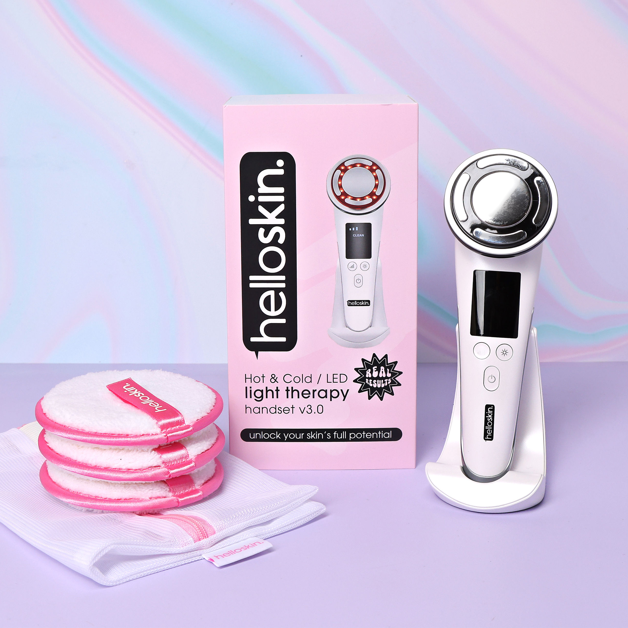 v3 handset + 3x makeup removers
