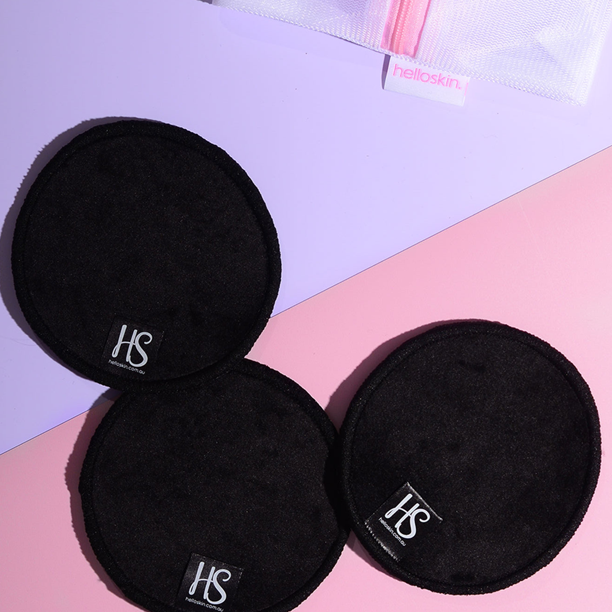 luxe makeup remover pad (3pk)
