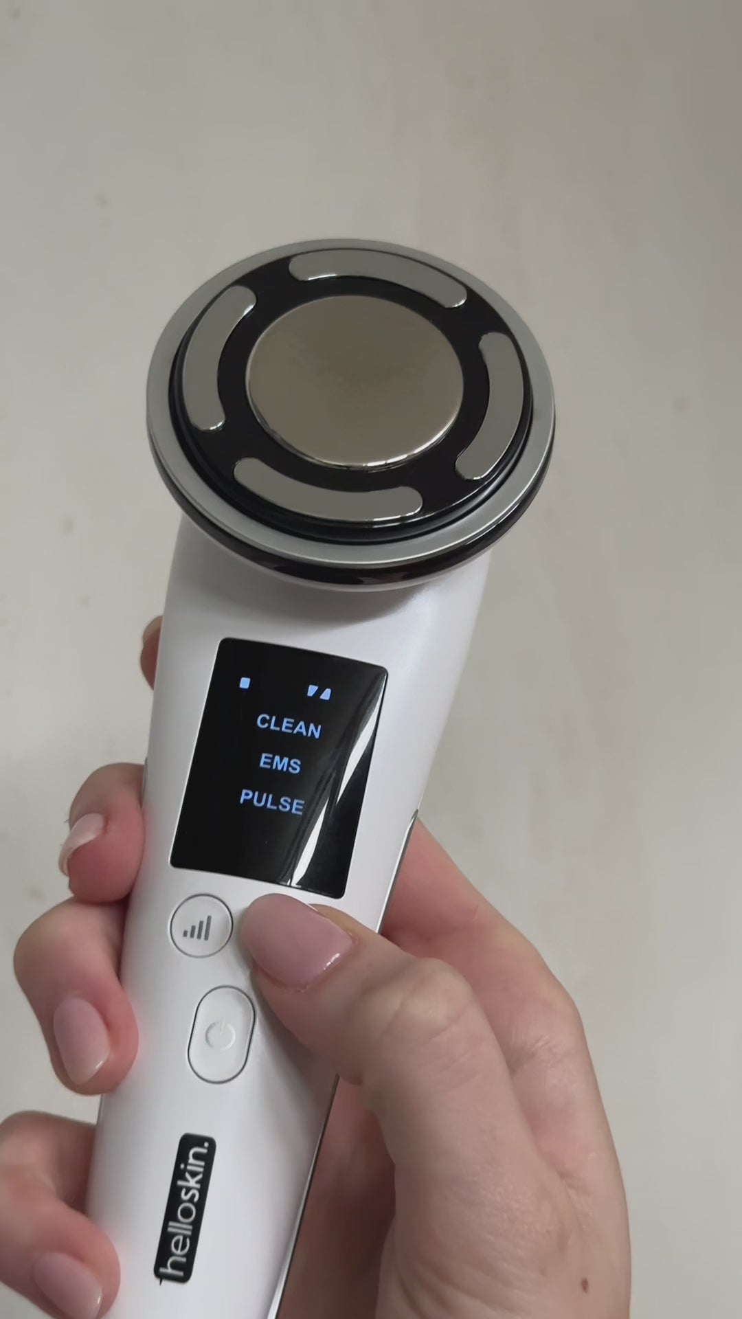Load video: hot/cold led light therapy handset v3